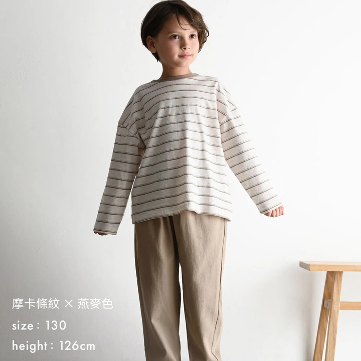 【春夏系列】兒童寬鬆長袖 T恤