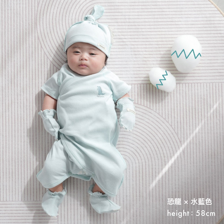 新生兒四件組合(羅紋布)