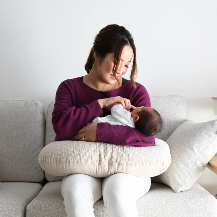 【可機洗】哺乳月亮枕