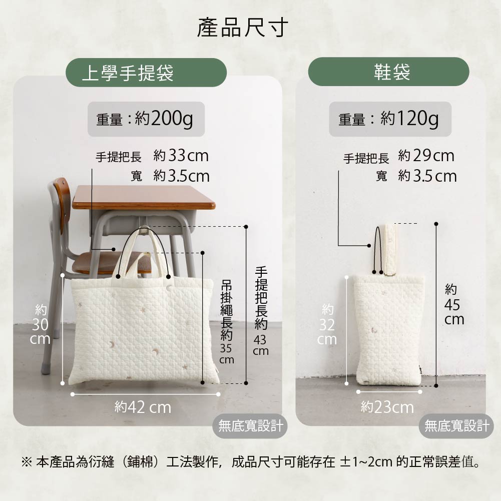 5件式多功能上學提袋