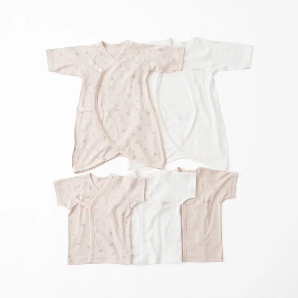 新生兒開襟衣五件套裝組