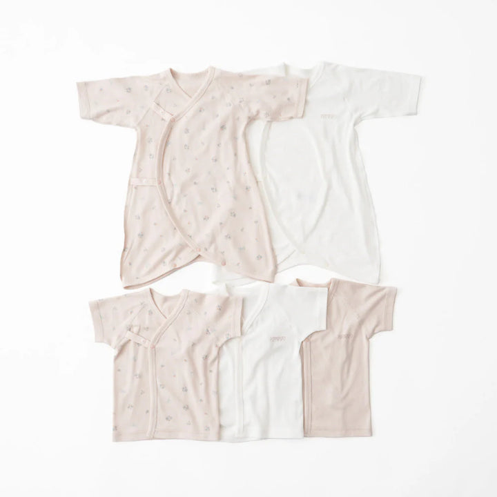 新生兒開襟衣五件套裝組