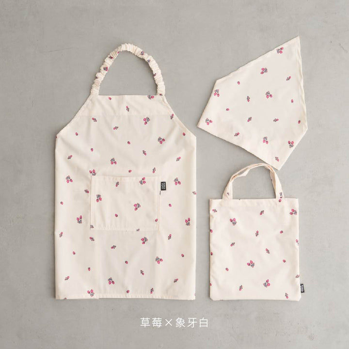 兒童圍裙三件套組