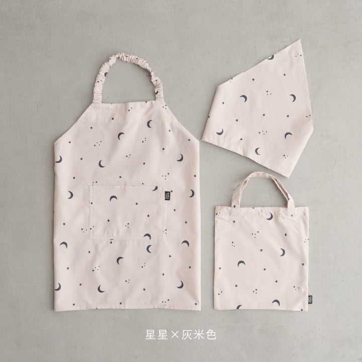兒童圍裙三件套組