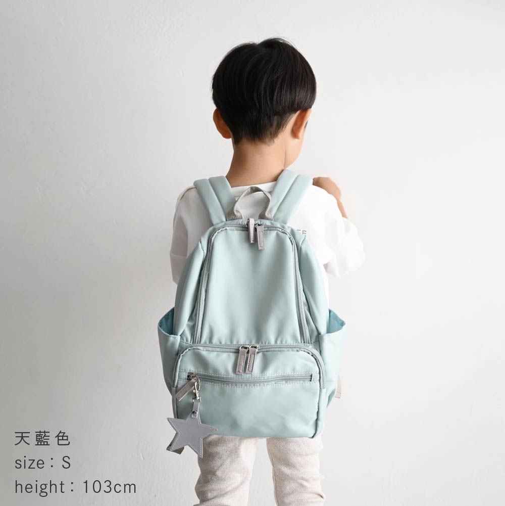 兒童大開口防潑水後背包