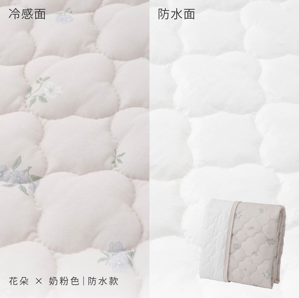 【涼感×毛圈布】雙面可用保潔墊