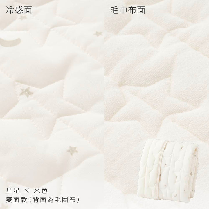 【涼感×毛圈布】雙面可用保潔墊