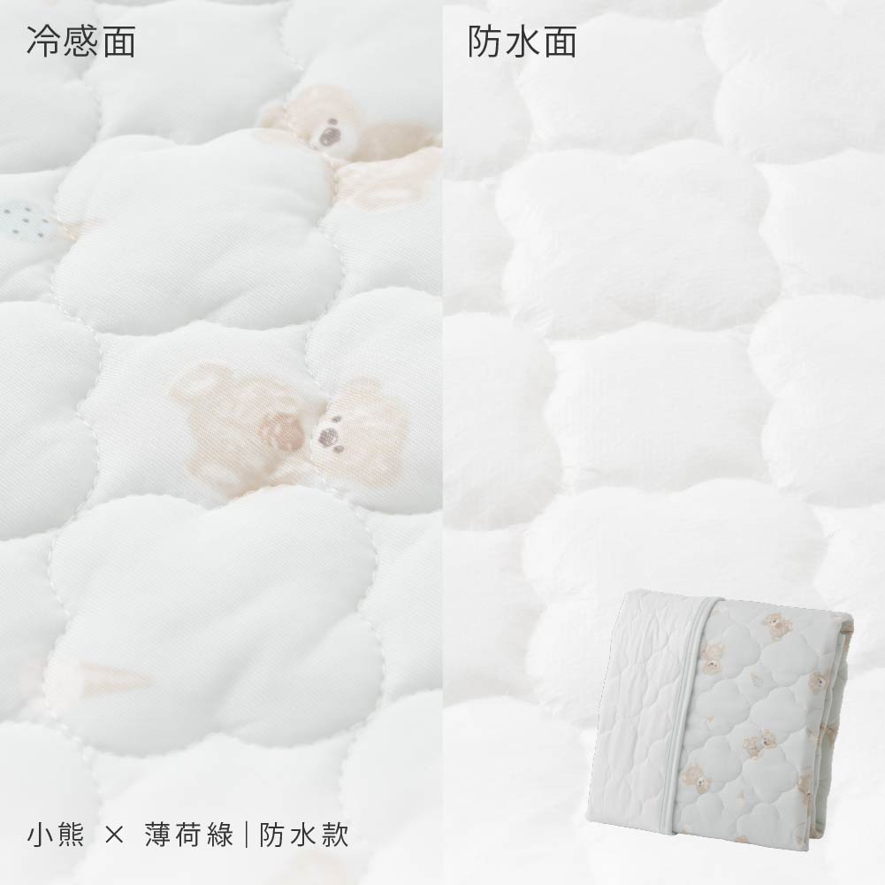 【涼感×毛圈布】雙面可用保潔墊