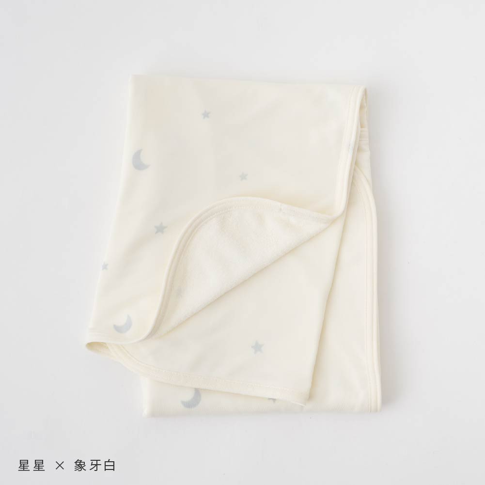 【涼感×毛圈布】雙面嬰兒毯 70x90cm