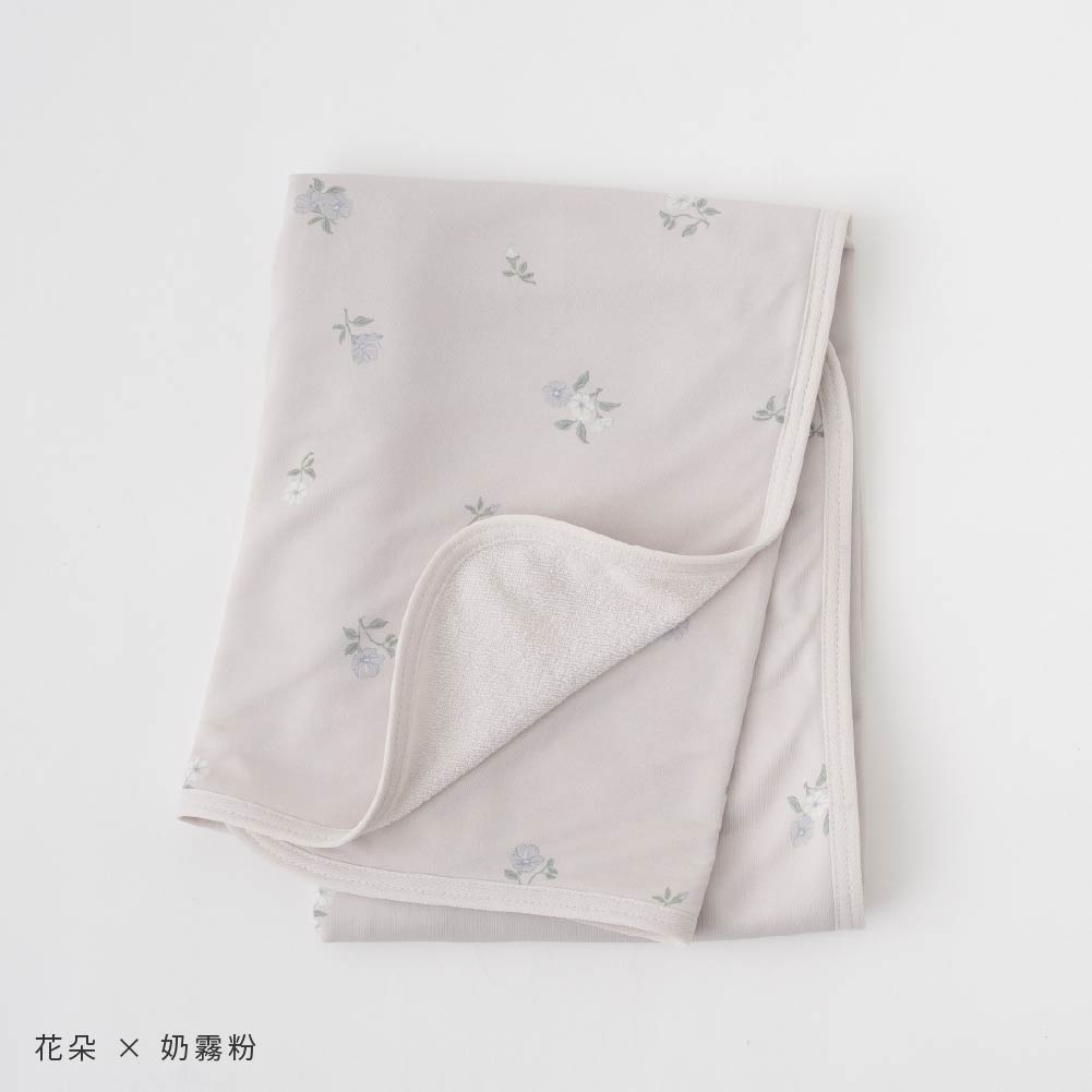 【涼感×毛圈布】雙面嬰兒毯 70x90cm