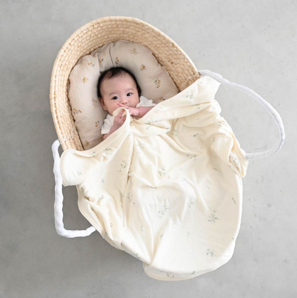 【涼感×毛圈布】雙面嬰兒毯 70x90cm