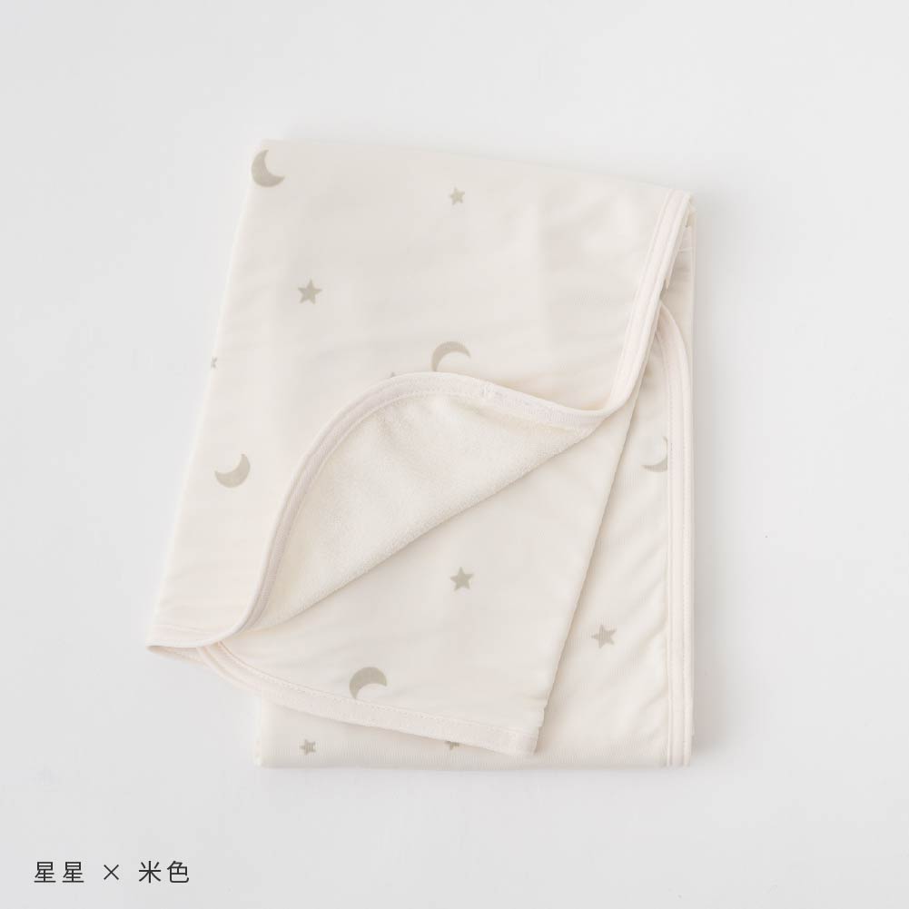 【涼感×毛圈布】雙面嬰兒毯 70x90cm