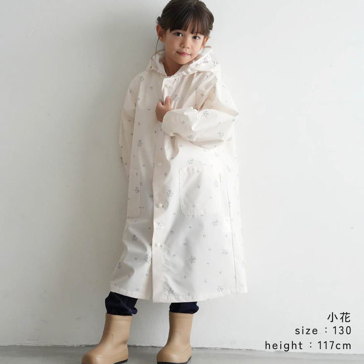 兒童時尚一件式雨衣