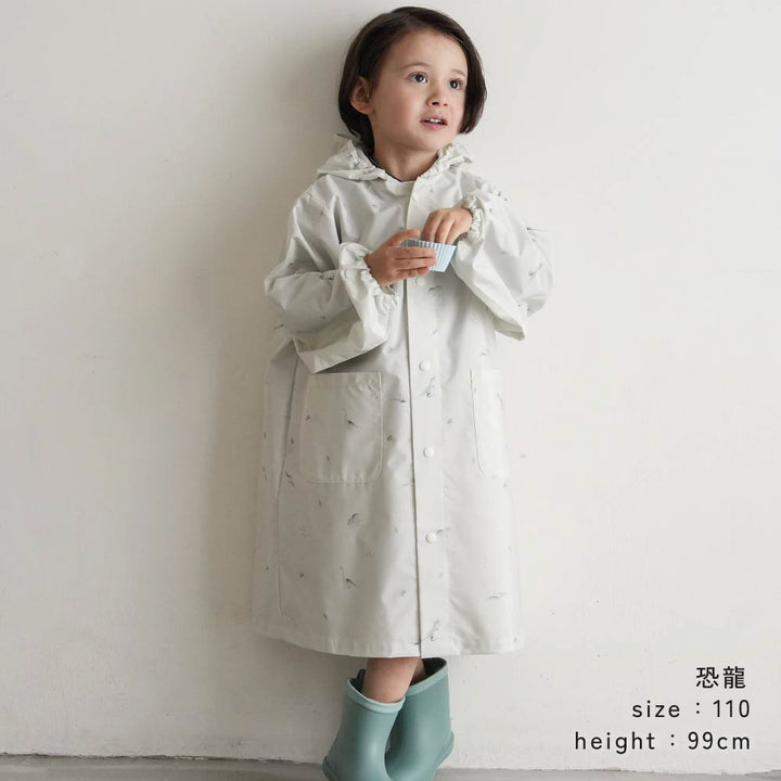 兒童時尚一件式雨衣