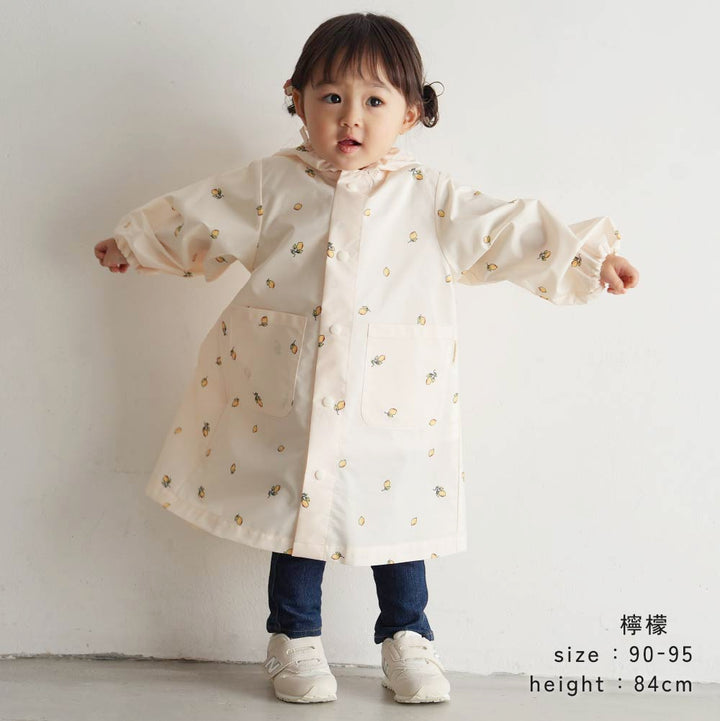 兒童時尚一件式雨衣