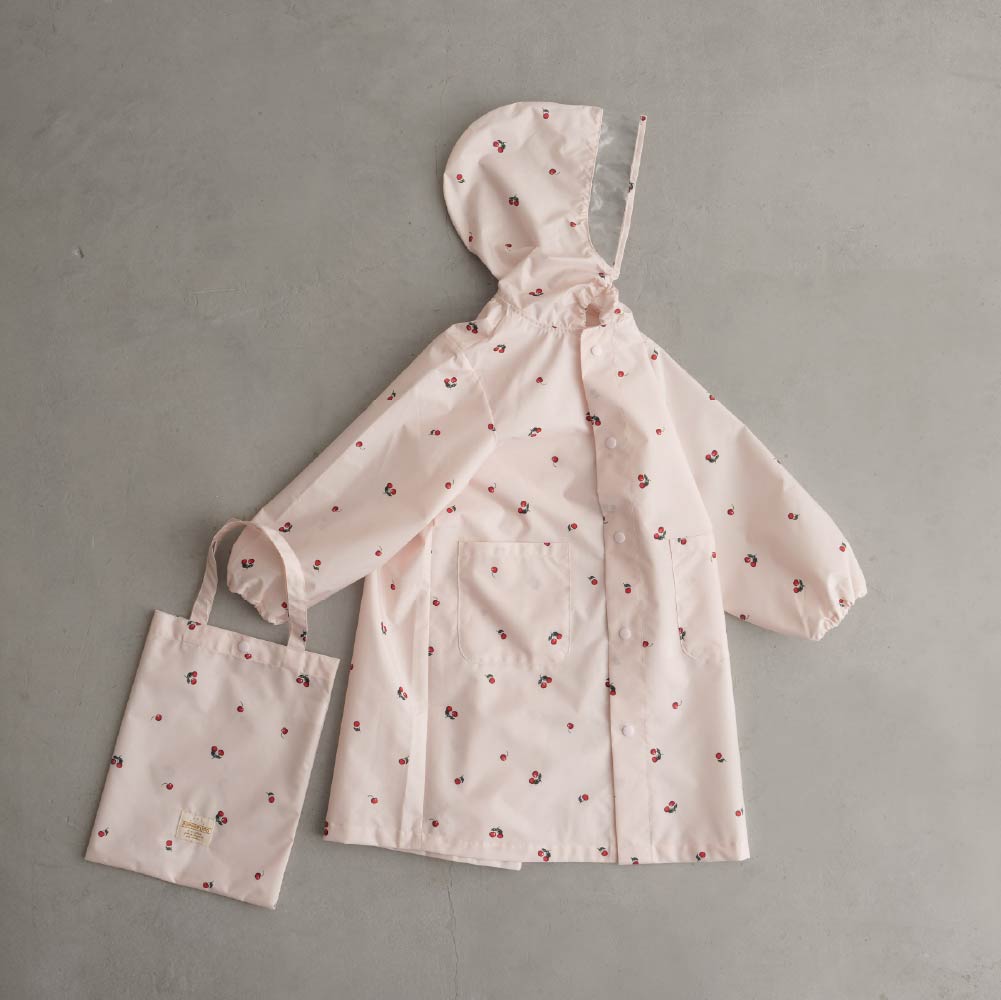 兒童時尚一件式雨衣