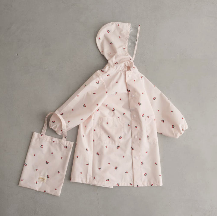 兒童時尚一件式雨衣