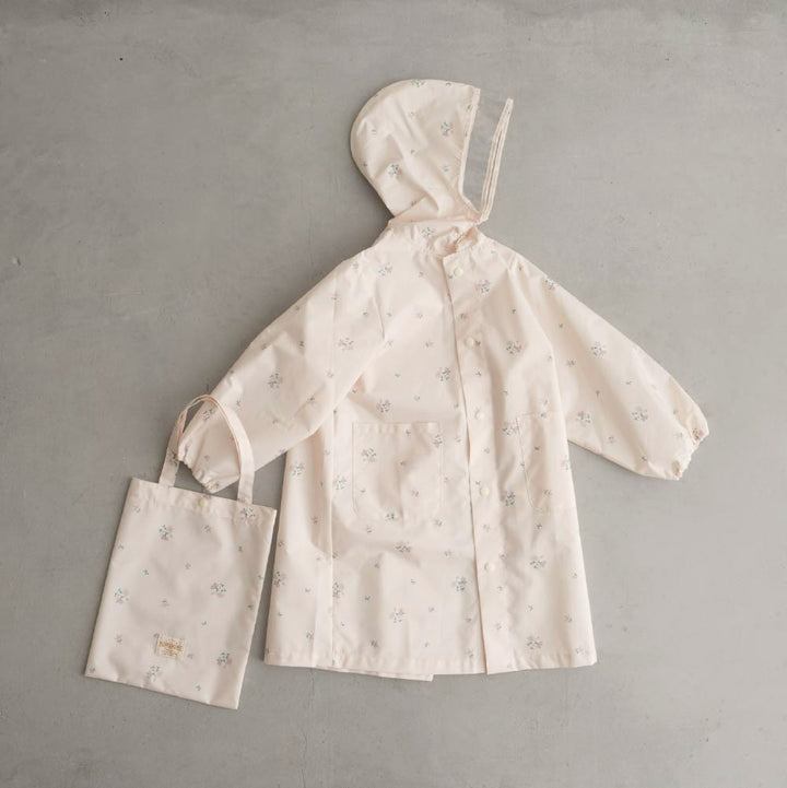 兒童時尚一件式雨衣