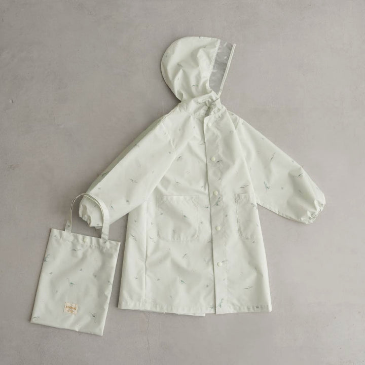 兒童時尚一件式雨衣