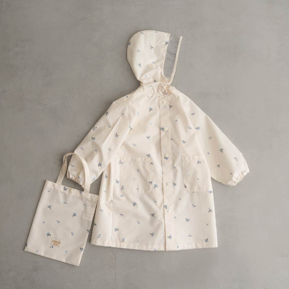 兒童時尚一件式雨衣