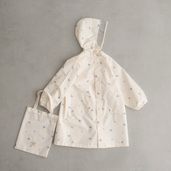 兒童時尚一件式雨衣