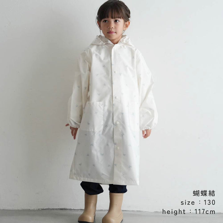 兒童時尚一件式雨衣