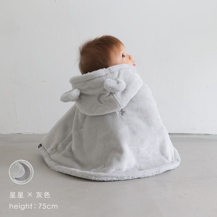 【秋冬外套】法蘭絨 斗篷外套