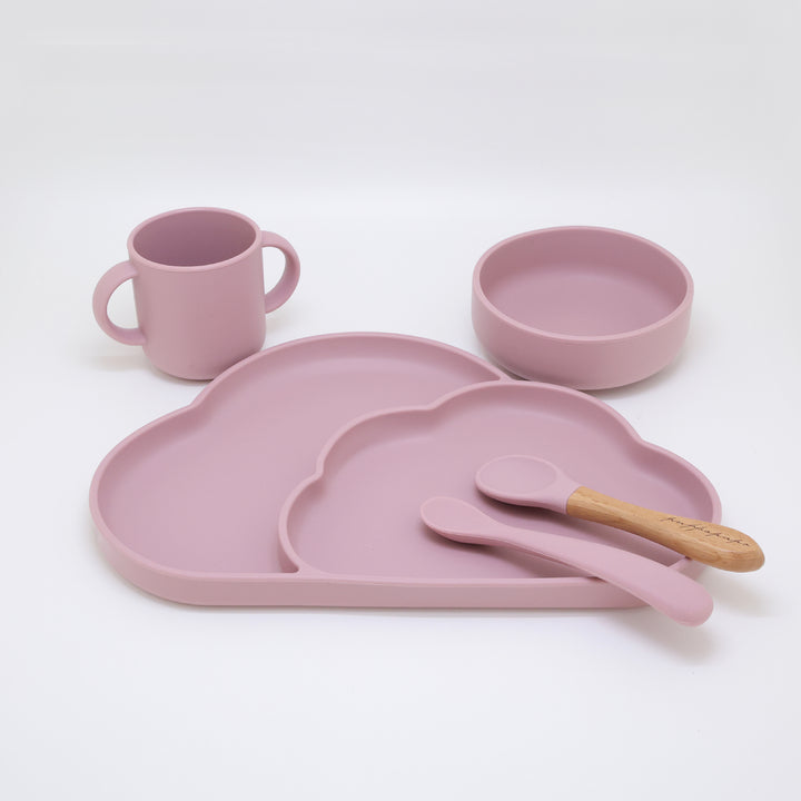 兒童矽膠餐具 5 件組