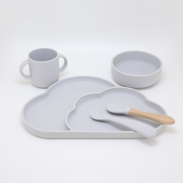 兒童矽膠餐具 5 件組