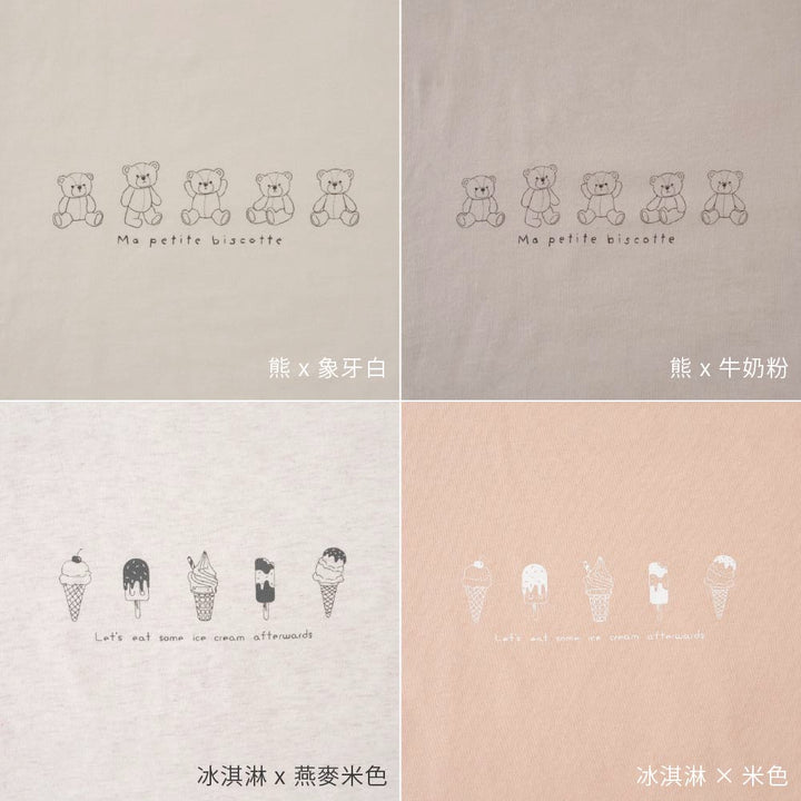 【春夏上衣】Oversize印花短袖上衣