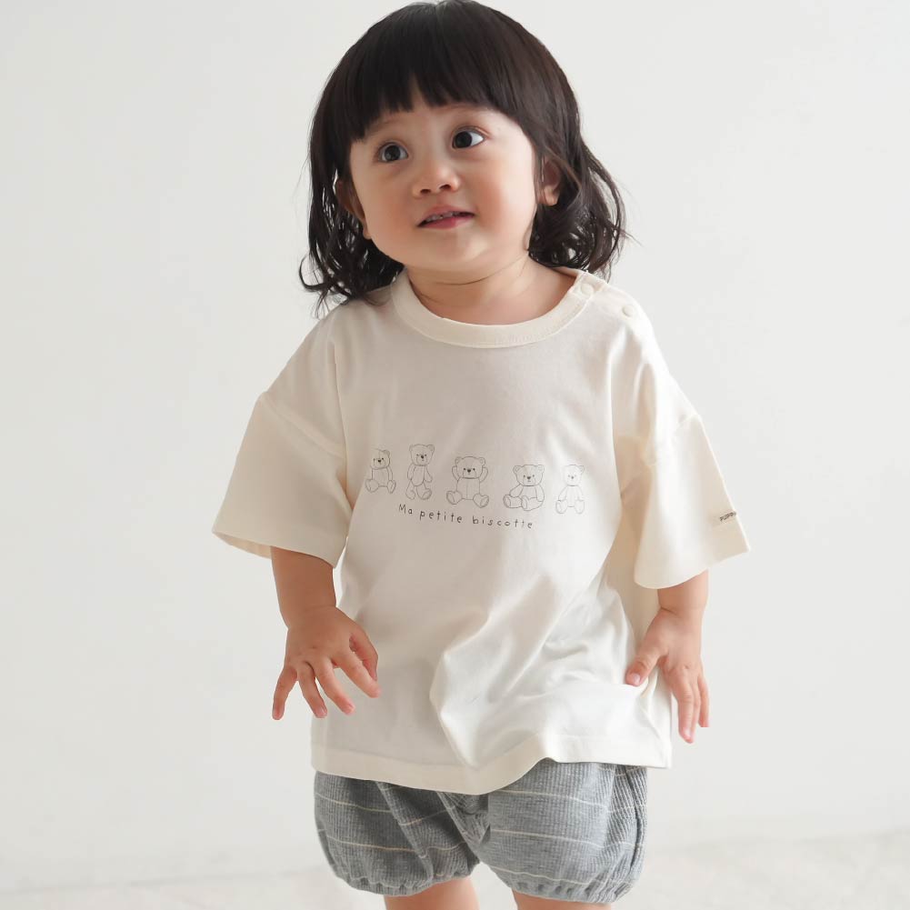 【春夏上衣】Oversize印花短袖上衣