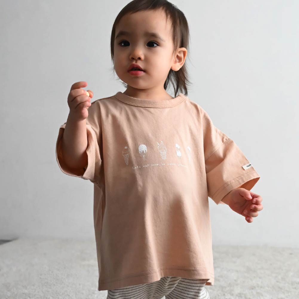 【春夏上衣】Oversize印花短袖上衣