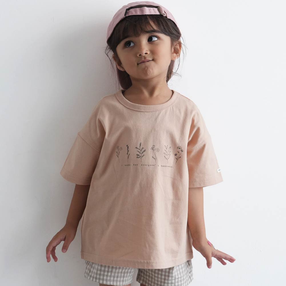 【春夏上衣】Oversize印花短袖上衣