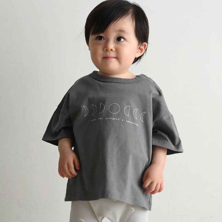 【春夏上衣】Oversize印花短袖上衣