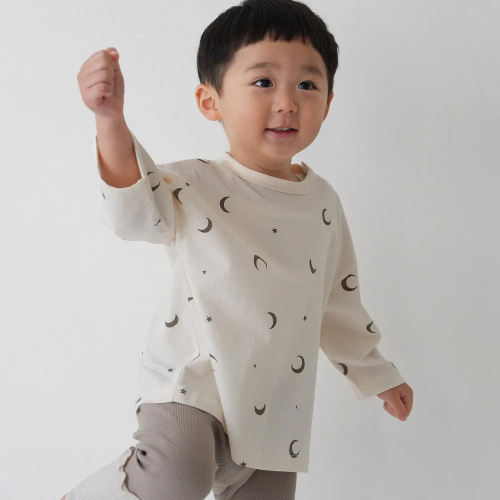 【春夏系列】兒童寬鬆長袖 T恤