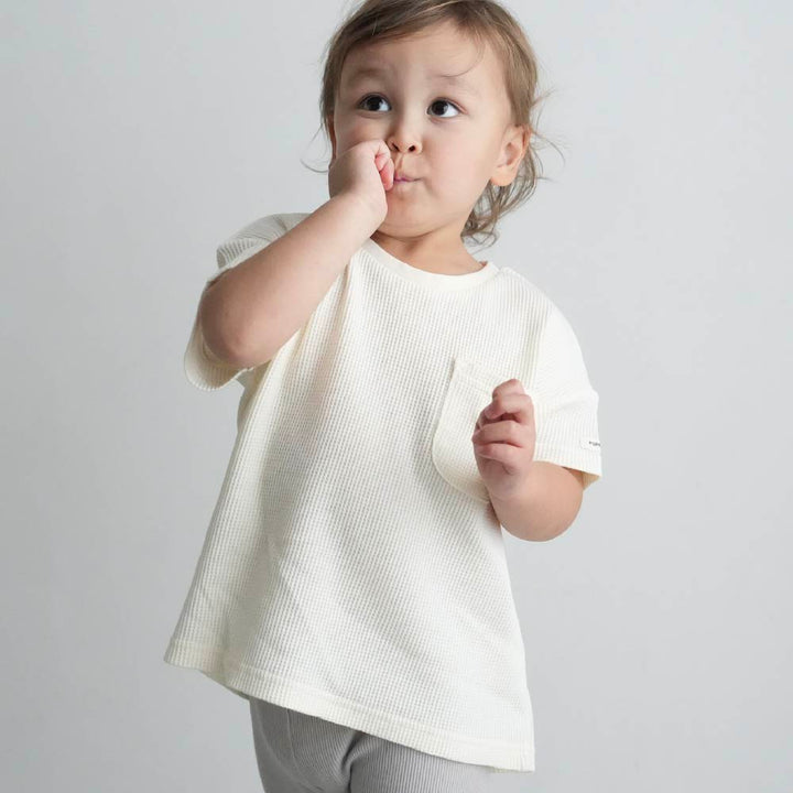 【春夏上衣】質感休閒 華夫格上衣