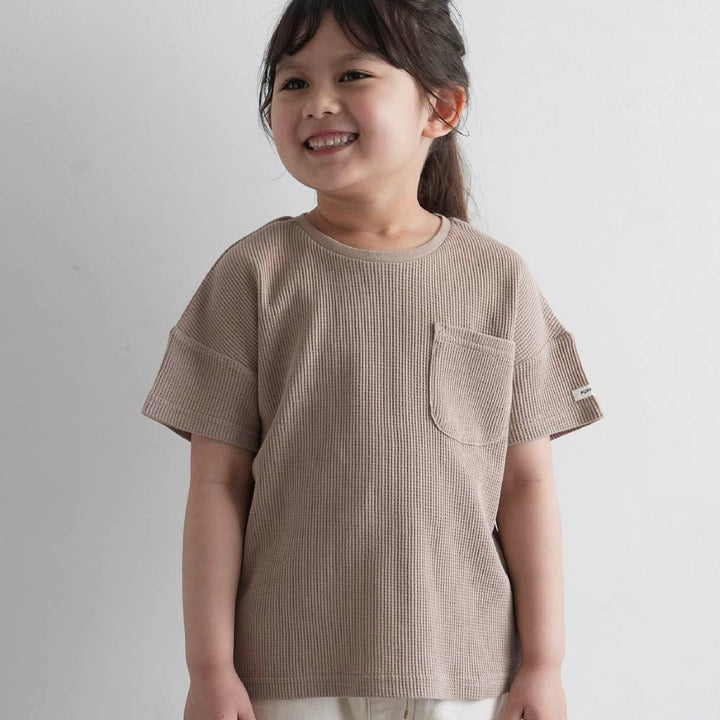 【春夏上衣】質感休閒 華夫格上衣