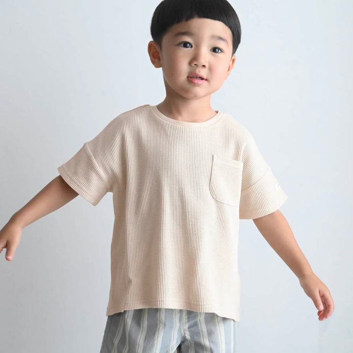 【春夏上衣】質感休閒 華夫格上衣