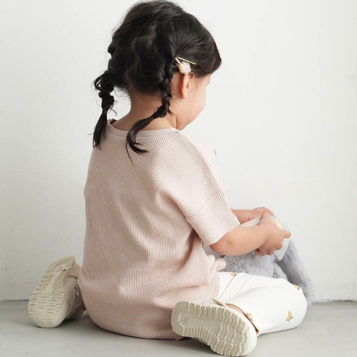 【春夏上衣】質感休閒 華夫格上衣