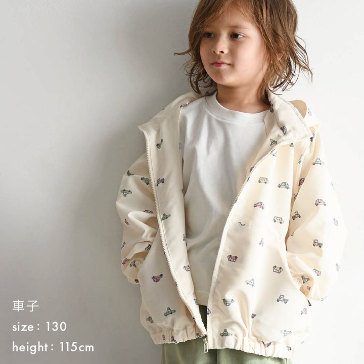 【春夏系列】兒童防潑水連帽外套