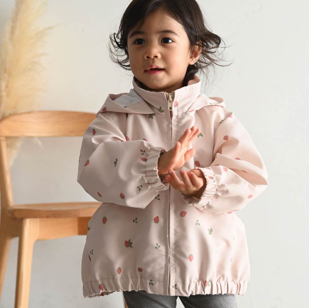 【春夏系列】兒童防潑水連帽外套