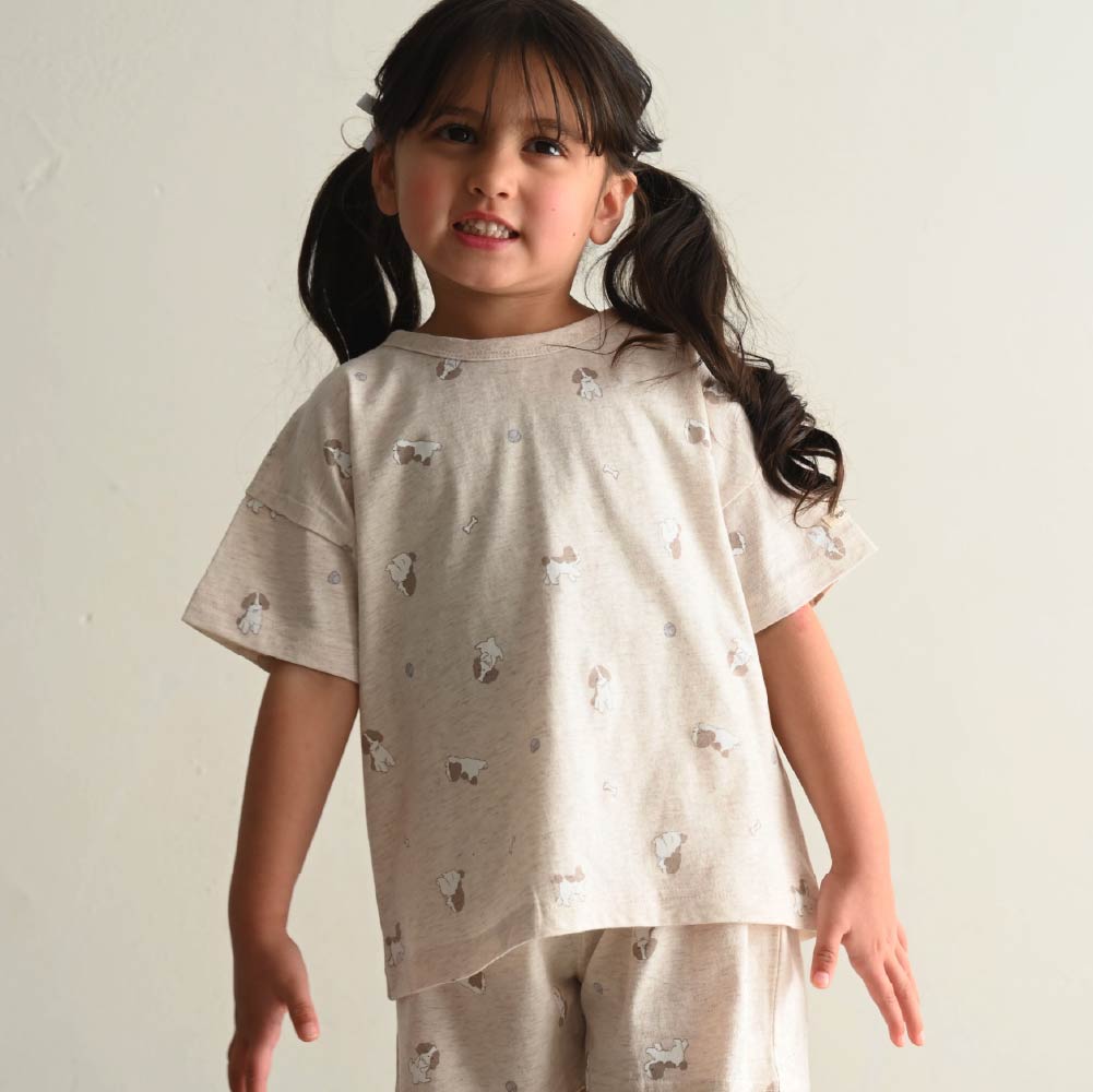 【春夏套裝】印花休閒短袖套裝