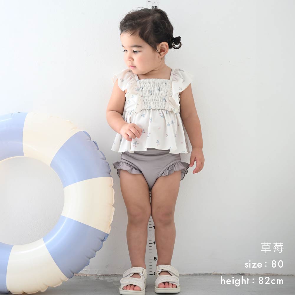 女孩甜美兩件式泳裝