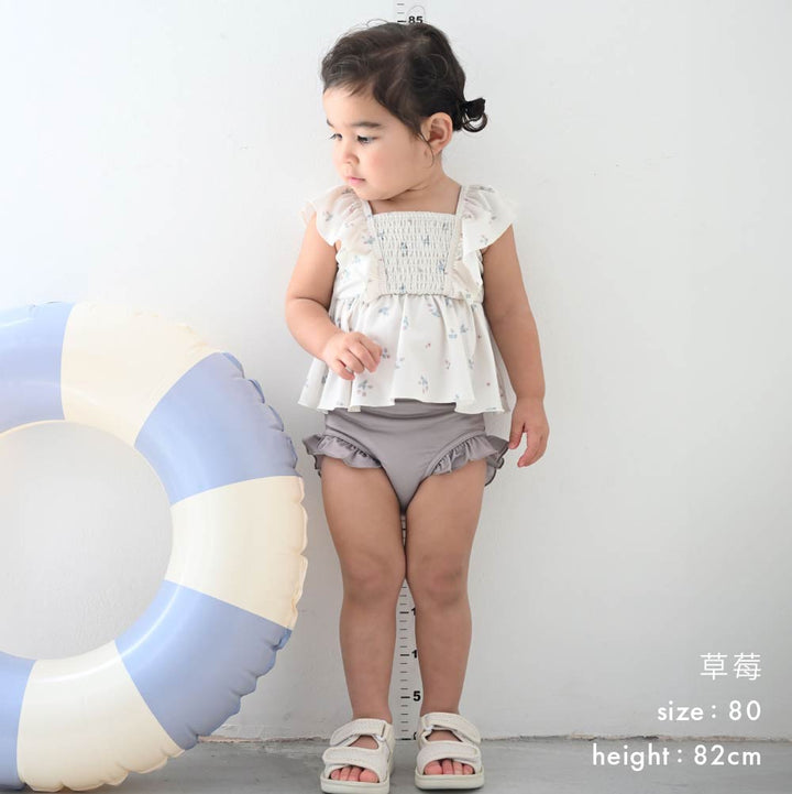 女孩甜美兩件式泳裝