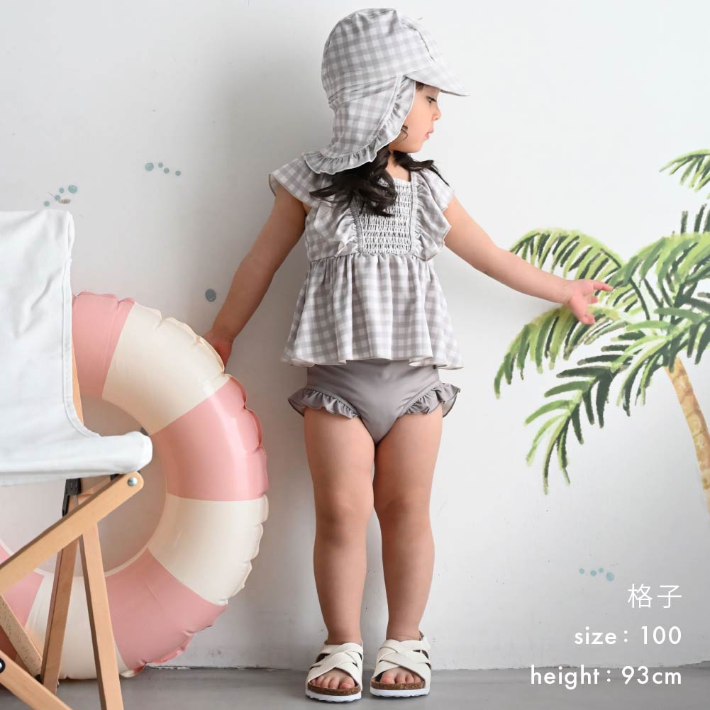 女孩甜美兩件式泳裝