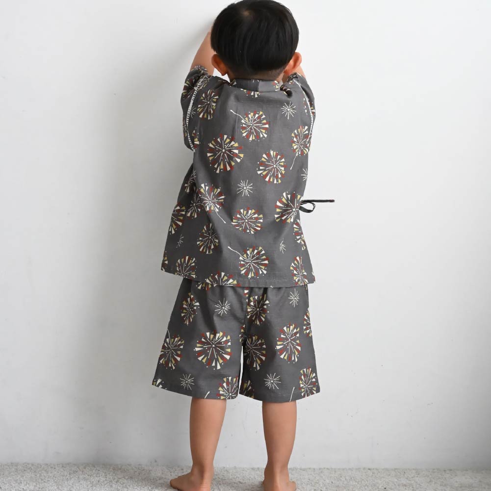 夏日色彩兒童甚平