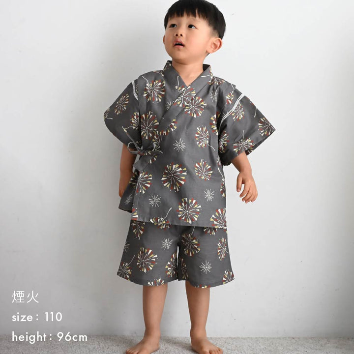 夏日色彩兒童甚平