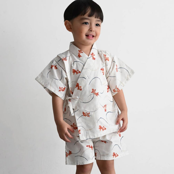 夏日色彩兒童甚平