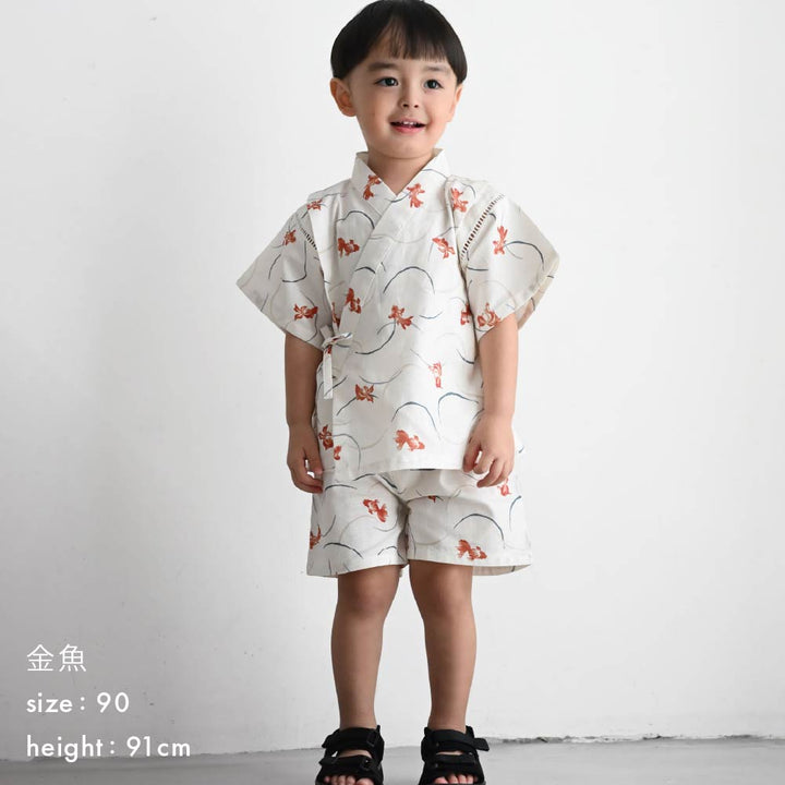 夏日色彩兒童甚平