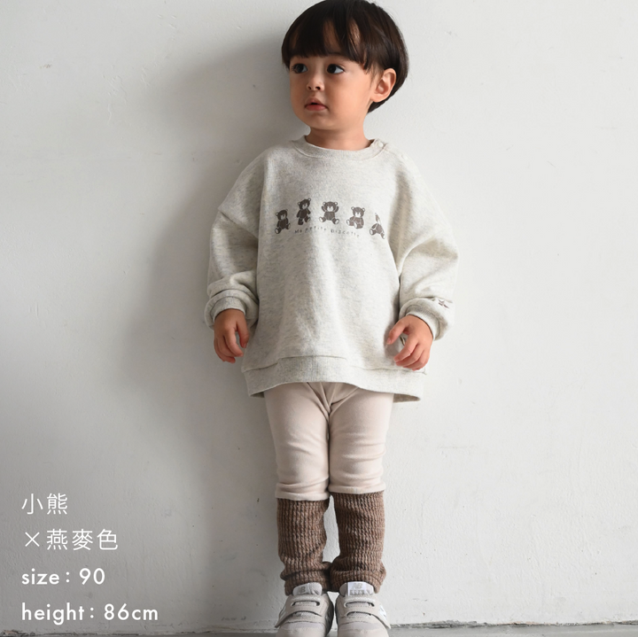 【秋冬上衣】刺繡圖案 長袖T恤